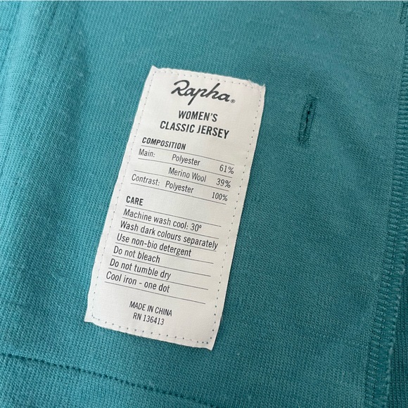 Rapha classic jersey cycling short sleeve size S - Picture 7 of 7